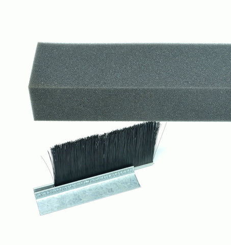 NV WGVB04R6.2 Weatherguard::Weatherguard Kits::"VERSA-BRUSH" WELD OR DRILL ON WEATHERGUARD KITS::LONG BRISTLE KITS - uses 2" Brush Side Seal