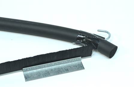 NV WGVB04K6 Weatherguard::Weatherguard Kits::"VERSA-BRUSH" WELD OR DRILL ON WEATHERGUARD KITS::STANDARD KITS - uses 1-1/2" Brush Side Seals